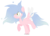 Size: 670x483 | Tagged: safe, artist:electricaldragon, oc, oc only, pegasus, pony, female, mare, simple background, solo, transparent background