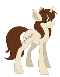 Size: 1945x2464 | Tagged: safe, artist:beashay, oc, oc only, oc:shay, earth pony, pony, alternate hairstyle, female, mare, simple background, solo, transparent background