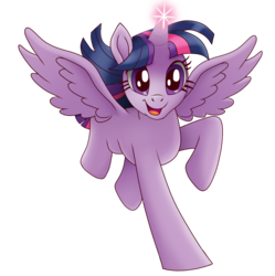 Size: 1495x1500 | Tagged: safe, artist:cybershockstudios, twilight sparkle, alicorn, pony, g4, my little pony: the movie, cute, female, magic, mare, movie accurate, simple background, solo, sparkle, transparent background, twiabetes, twilight sparkle (alicorn)