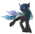 Size: 662x653 | Tagged: safe, artist:spooky-kitteh, oc, oc only, oc:white lies, changeling, female, simple background, solo, transparent background, unshorn fetlocks