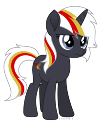 Size: 4752x5643 | Tagged: safe, artist:suramii, oc, oc only, oc:velvet remedy, pony, unicorn, fallout equestria, g4, absurd resolution, cutie mark, female, mare, movie accurate, simple background, solo, style emulation, transparent background, vector
