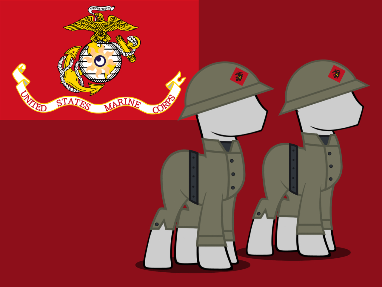 Пони таун военная форма