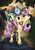 Size: 2480x3508 | Tagged: safe, artist:rainihorn, fluttershy, pegasus, pony, a health of information, g4, my little pony: friendship is magic, chest fluff, female, forest, healer's mask, high res, looking at something, looking away, mask, plague doctor, plague doctor mask, raised hoof, saddle bag, solo, swamp fever