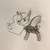 Size: 3024x3024 | Tagged: dead source, safe, artist:eevee, princess celestia, alicorn, pony, g4, bunny ears, bunny suit, bunny tail, bunnylestia, clothes, female, high res, leotard, monochrome, sketch, solo, traditional art