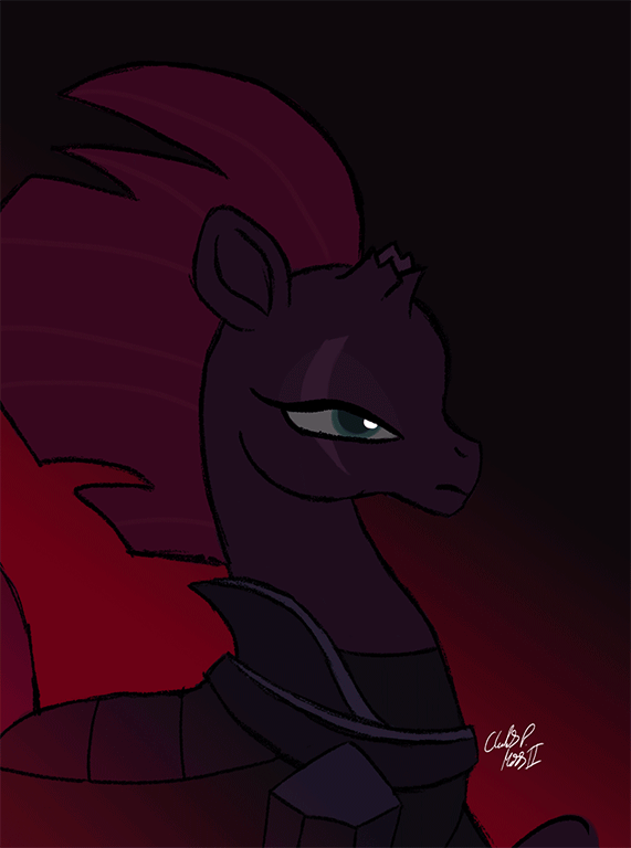 1554137 safe, artistfluffychuck91, tempest shadow, g4, my little