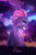 Size: 1864x2864 | Tagged: safe, artist:php69, fizzlepop berrytwist, tempest shadow, pony, unicorn, g4, my little pony: the movie, broken horn, crying, eye scar, female, filly, filly tempest shadow, horn, sad, scar, solo, younger