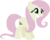 Size: 1024x829 | Tagged: safe, artist:ra1nb0wk1tty, fluttershy, pegasus, pony, g4, equal cutie mark, equalized, female, mare, simple background, smiling, solo, transparent background