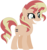 Size: 1024x1082 | Tagged: safe, artist:ra1nb0wk1tty, sunset shimmer, pony, unicorn, g4, equal cutie mark, equalized, female, mare, simple background, smiling, solo, transparent background