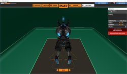 Size: 1602x927 | Tagged: safe, changeling, robot, robot changeling, 3d, machine, male, robocraft