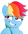 Size: 7132x8700 | Tagged: safe, artist:joemasterpencil, rainbow dash, pony, g4, my little pony: the movie, absurd resolution, female, grin, looking away, mare, multicolored hair, simple background, smiling, solo, transparent background, vector