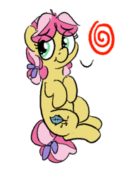 Size: 510x649 | Tagged: safe, artist:heretichesh, kettle corn, earth pony, pony, g4, marks and recreation, female, filly, solo
