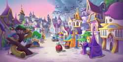 Size: 1600x811 | Tagged: safe, g4, my little pony: the movie, background, canterlot, no pony, scenery