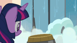 Size: 960x540 | Tagged: safe, screencap, twilight sparkle, twilight velvet, alicorn, pony, unicorn, g4, once upon a zeppelin, season 7, animated, barrel, cute, excited, female, gif, happy, helmet, lifejacket, mawshot, neighagra falls, nose in the air, open mouth, twilight sparkle (alicorn), uvula, velvetbetes, volumetric mouth, waterfall, wet mane