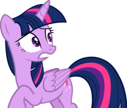 Size: 4677x4007 | Tagged: safe, artist:ironm17, twilight sparkle, alicorn, pony, g4, once upon a zeppelin, absurd resolution, female, mare, shocked, simple background, solo, transparent background, twilight sparkle (alicorn), vector