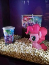 Size: 717x951 | Tagged: source needed, safe, pinkie pie, g4, my little pony: the movie, food, popcorn