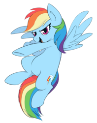 Size: 970x1229 | Tagged: safe, artist:nolycs, rainbow dash, pegasus, pony, g4, female, mare, simple background, smiling, solo, transparent background