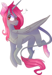 Size: 3737x5357 | Tagged: safe, artist:erinartista, oc, oc only, oc:prime wing, alicorn, pony, absurd resolution, alicorn oc, female, leonine tail, mare, simple background, solo, transparent background