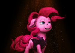 Size: 1600x1131 | Tagged: safe, artist:xormak, pinkie pie, g4, clothes, female, solo, uncanny valley, vest