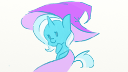 Size: 1304x738 | Tagged: artist needed, safe, trixie, pony, unicorn, g4, cute, diatrixes, female, sketch, solo