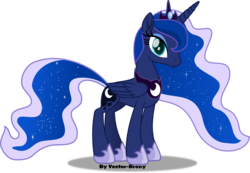 Size: 4901x3382 | Tagged: safe, artist:vector-brony, princess luna, alicorn, pony, g4, my little pony: the movie, female, hoof shoes, mare, movie accurate, simple background, solo, transparent background, vector