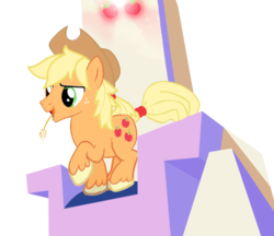 Size: 800x691 | Tagged: safe, artist:rememberstar, applejack, earth pony, pony, g4, applejack (male), rule 63, solo