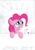 Size: 4961x7016 | Tagged: safe, artist:theravencriss, pinkie pie, twilight sparkle, pony, g4, absurd resolution, breaking the fourth wall, female, funny, funny as hell, grin, lmao, lmfao, mare, nervous, nervous smile, simple background, smiling, yelling