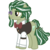 Size: 9375x9375 | Tagged: safe, artist:besttubahorse, oc, oc only, oc:mint lime, earth pony, pony, absurd resolution, barista, bowtie, clothes, dreadlocks, glasses, male, simple background, solo, stallion, transparent background, vector