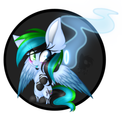 Size: 2280x2136 | Tagged: safe, artist:spirit-1, oc, oc only, oc:spirit, pegasus, pony, .psd available, blushing, chibi, heterochromia, high res, simple background, sitting, solo, tongue out, transparent background