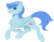 Size: 2550x1999 | Tagged: safe, artist:cold blight, oc, oc only, oc:nebula bolt, pegasus, pony, cute, female, hairband, nudity, smiling, solo, trotting