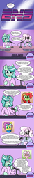Size: 700x3600 | Tagged: safe, artist:zanezandell, oc, oc only, oc:cortland apple, oc:current events, oc:kid prodigy, oc:studio broadcast, oc:sugarbolt, pony, comic:cmcnext, cmcnext, colt, comic, female, filly, glasses, magical gay spawn, male, mare, microphone, nerd, news, news report, science, science fair, scientific gay spawn