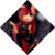 Size: 2000x2000 | Tagged: safe, artist:dshou, oc, oc only, oc:feather tip, jiangshi, anthro, anthro oc, clothes, costume, female, high res, mare, smiling, solo