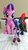 Size: 576x1024 | Tagged: safe, artist:nekokevin, starlight glimmer, tempest shadow, twilight sparkle, alicorn, pony, unicorn, g4, my little pony: the movie, bed, clothes, irl, life size, photo, pillow, plushie, socks, starlight's little twibird, striped socks, twilight sparkle (alicorn)