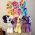 Size: 960x960 | Tagged: safe, artist:burgunzik, applejack, fluttershy, pinkie pie, rainbow dash, rarity, twilight sparkle, pony, g4, irl, mane six, photo, plushie