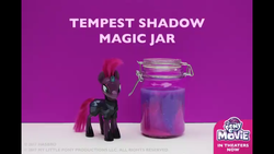 Size: 1280x720 | Tagged: safe, tempest shadow, g4, my little pony: the movie, official, female, irl, photo, toy