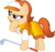 Size: 2433x2265 | Tagged: safe, artist:andrevus, earth pony, pony, azalea (mario golf), clothes, golf, golf club, golfer, mario golf, ponified, simple background, solo, sports, transparent background