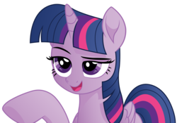 Size: 9762x6844 | Tagged: safe, artist:joemasterpencil, twilight sparkle, alicorn, pony, g4, my little pony: the movie, absurd resolution, female, mare, simple background, smiling, smug, solo, transparent background, twilight sparkle (alicorn), vector