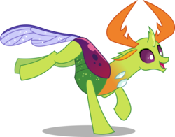Size: 2799x2197 | Tagged: safe, artist:dashiesparkle, thorax, changedling, changeling, g4, triple threat, .svg available, changeling king, cute, high res, king thorax, male, silly changeling, simple background, smiling, solo, thorabetes, transparent background, vector
