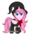 Size: 952x1120 | Tagged: safe, artist:little903, oc, oc only, alicorn, pony, clothes, costume, female, hat, mare, nightmare night costume, simple background, solo, transparent background, witch hat