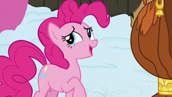 Size: 1280x720 | Tagged: safe, screencap, pinkie pie, prince rutherford, pony, yak, g4, not asking for trouble