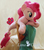 Size: 1173x1320 | Tagged: safe, artist:lanacraft, pinkie pie, pony, seapony (g4), g4, my little pony: the movie, irl, photo, plushie, seaponified, seapony pinkie pie, solo, species swap