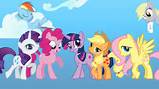 Size: 159x89 | Tagged: safe, applejack, derpy hooves, fluttershy, pinkie pie, rainbow dash, rarity, twilight sparkle, pony, g4, female, needs more jpeg, picture for breezies, solo