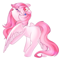 Size: 1500x1500 | Tagged: safe, artist:leafywind, oc, oc only, oc:hui meng, pegasus, pony, female, mare, simple background, solo, transparent background