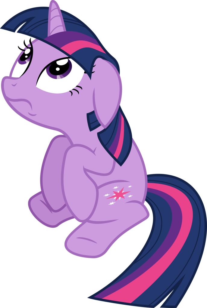 Twilight Sparkle Scared Vector