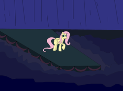 Size: 960x716 | Tagged: safe, artist:didgereethebrony, fluttershy, g4, crowd, night, stage