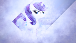 Size: 1920x1080 | Tagged: safe, artist:jennieoo, artist:sandwichhorsearchive, edit, rarity, g4, alternate hairstyle, female, lidded eyes, ponytail, raised hoof, show accurate, solo, vector, wallpaper, wallpaper edit
