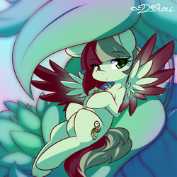 Size: 800x800 | Tagged: safe, artist:dshou, oc, oc only, oc:minty gale, pegasus, pony, female, mare, micro, solo