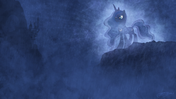 Size: 1920x1080 | Tagged: safe, artist:jamey4, edit, princess luna, g4, female, solo, wallpaper, wallpaper edit