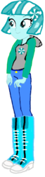 Size: 140x544 | Tagged: safe, artist:dwayneflyer, derpibooru exclusive, oc, oc only, oc:peppermint freshener, equestria girls, g4, boots, clothes, hoodie, shoes, simple background, sweater, transparent background