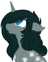 Size: 508x650 | Tagged: safe, artist:pancaked, artist:sequin, oc, oc only, oc:sequined, pony, unicorn, female, looking up, patreon:syruped, sequin, sequined, simple background, solo, transparent background
