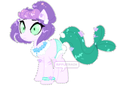 Size: 571x401 | Tagged: safe, artist:kingripple, pony, cala maria, crossover, cuphead, female, mare, ponified, solo
